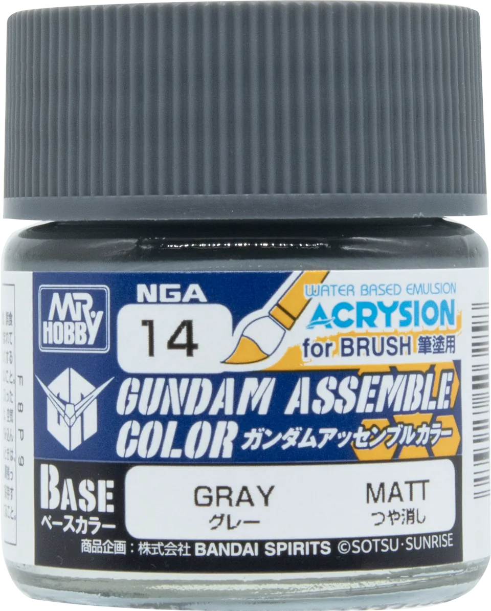 Mr Hobby Gundam Assemble Color Grey Paint 10ml