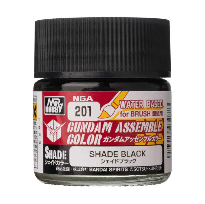 Mr Hobby Gundam Assemble Color Shade Black Paint 10ml