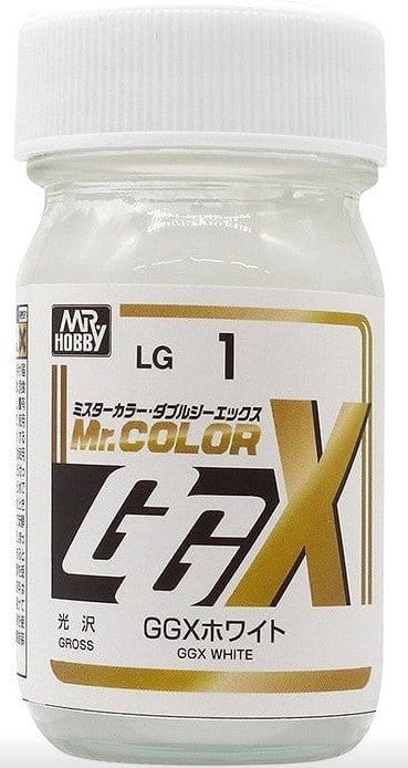 Mr Hobby LG1 - Mr. Color GGX White (60ml) - Hobbytech Toys