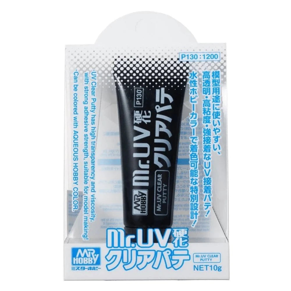 Mr Hobby P130 Mr UV Clear Putty (10g) - Hobbytech Toys