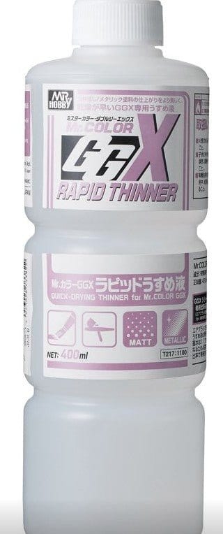 Mr Hobby T217 Mr Colour GGX Rapid Thinner 400ml - Hobbytech Toys