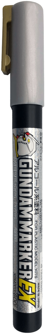 Mr Hobby XGM203 Gundam Marker EX Mepe Holographic Yellow - Hobbytech Toys