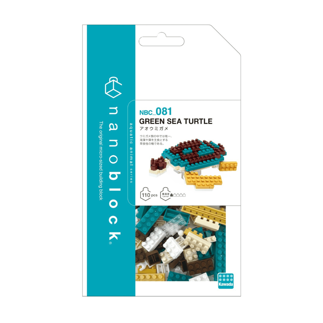 Nanoblock Green Sea Turtle Kit