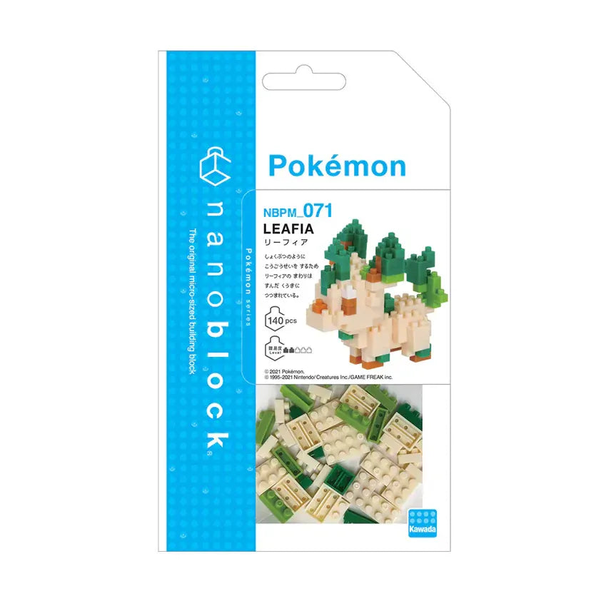 Nanoblock Pokemon - Leafeon Kit