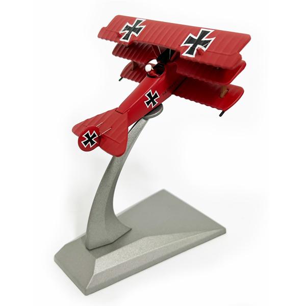 NS Model 1/72 Fokker DR1 Diecast Model Plane - Hobbytech Toys