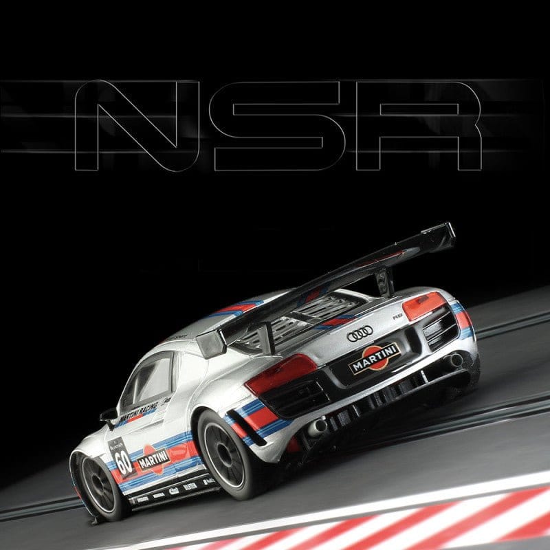 NSR 0317AW 1/32 AUDI R8 LMS - Martini Racing Grey #60 - Hobbytech Toys