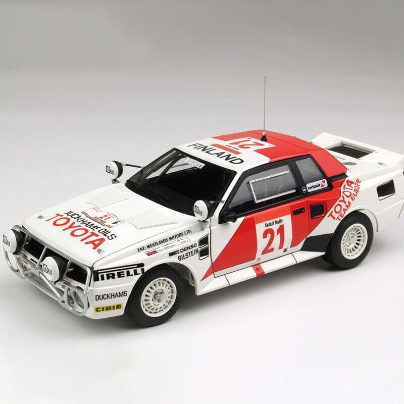 NuNu 1/24 Toyota Celica TA64 1985 Safari Rally Winner Plastic Model Kit - Hobbytech Toys