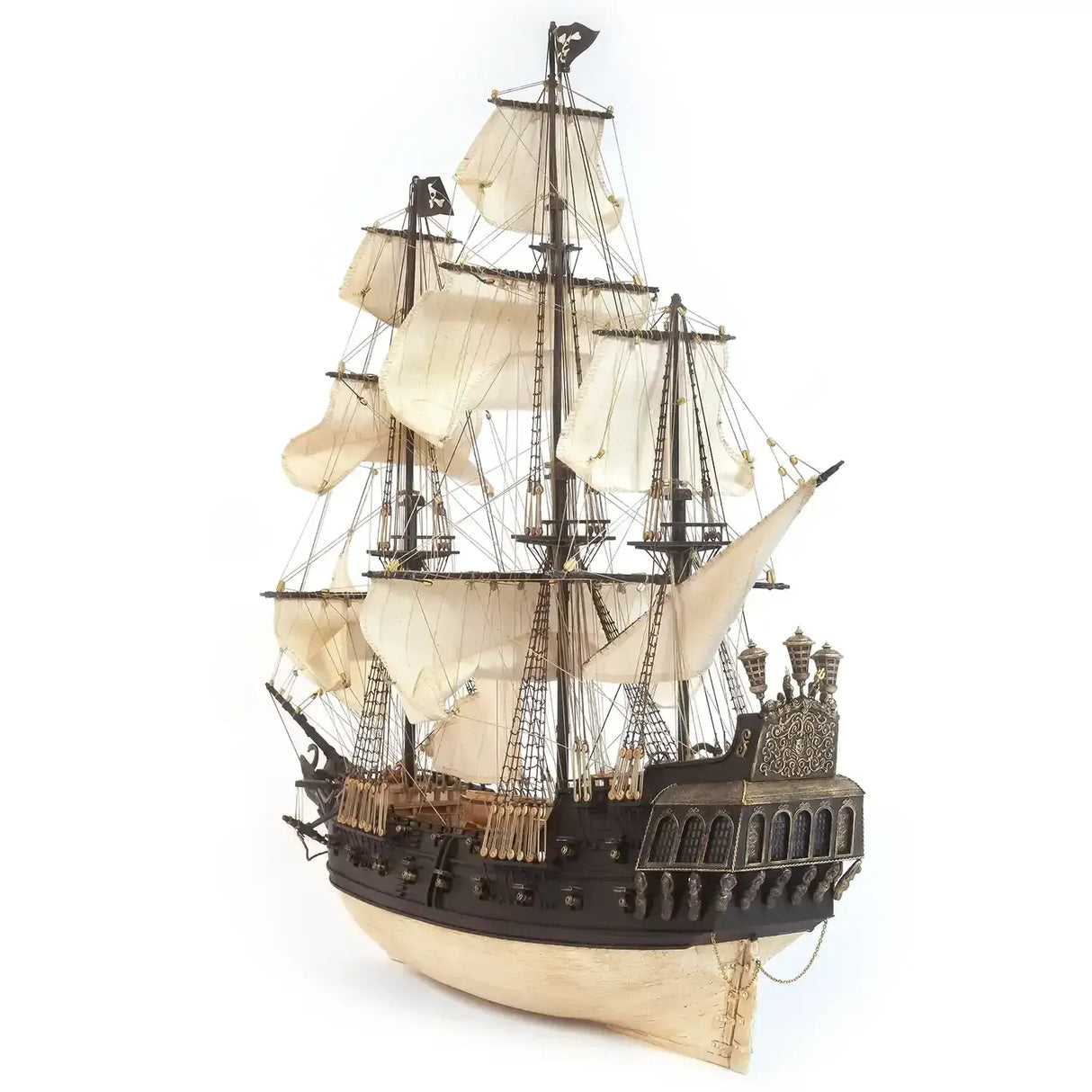 OcCre 1/75 The Black Swan Wooden Model Pirate Ship Kit