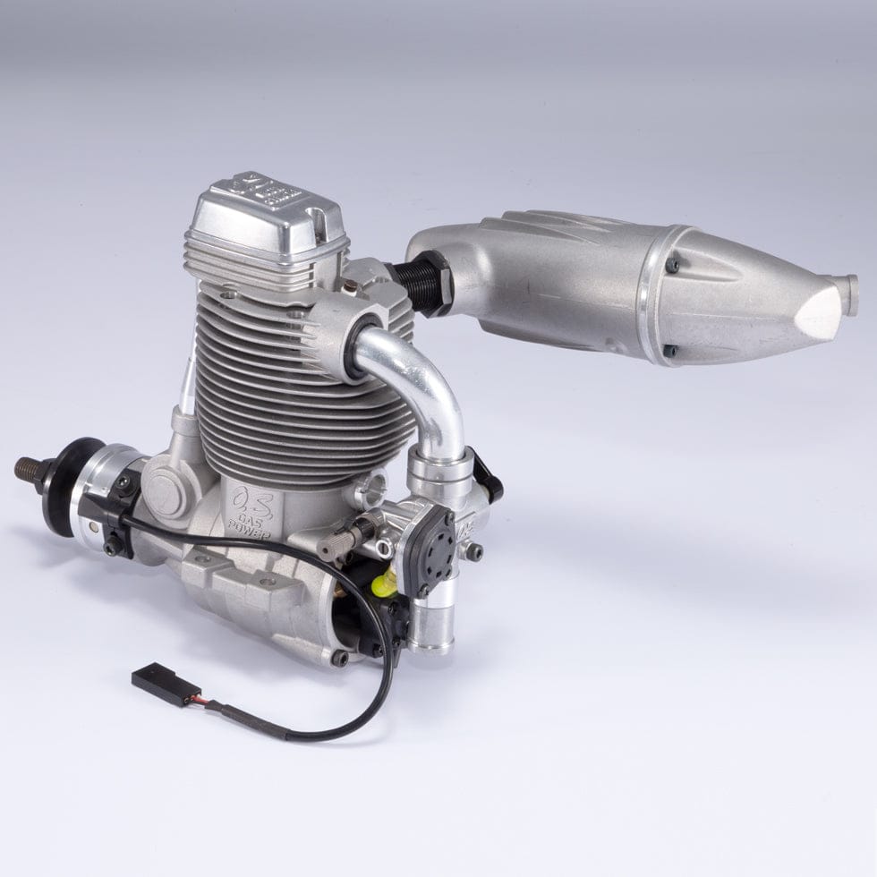 OS Engines 70T2 carburetor shown installed on GF30 II - OSM4A082010