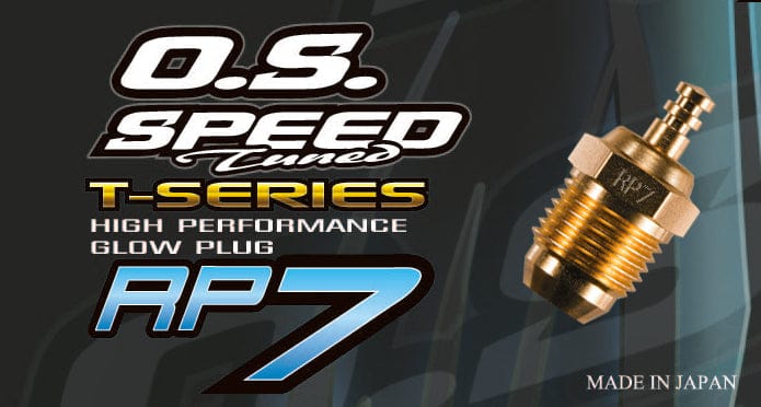 O.S.SPEED RP7 Gold Glow Plug 71642750