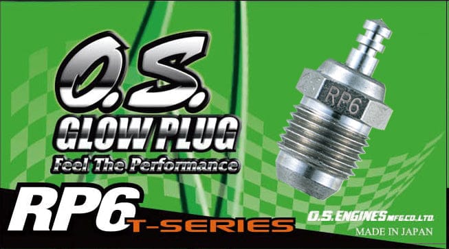 O.S. Engines RP6 Turbo Glow Plug 71642060