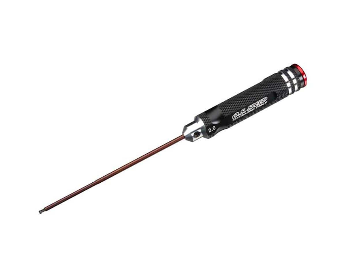 OS Engines Speed Hex Wrench Ball Driver 2.0mm Drake