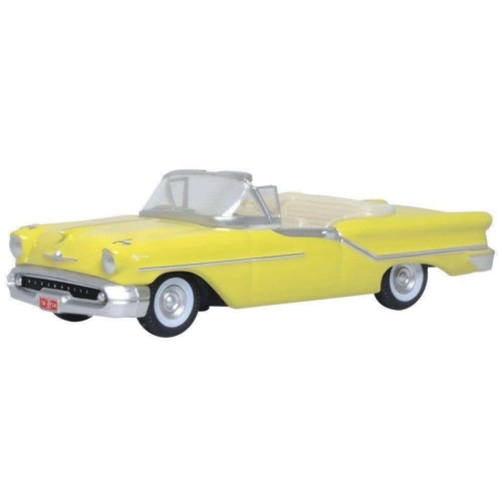 Oxford 1/87 Oldsmobile 88 Convertible 1957 Coronado Yellow (HO Scale) - Hobbytech Toys