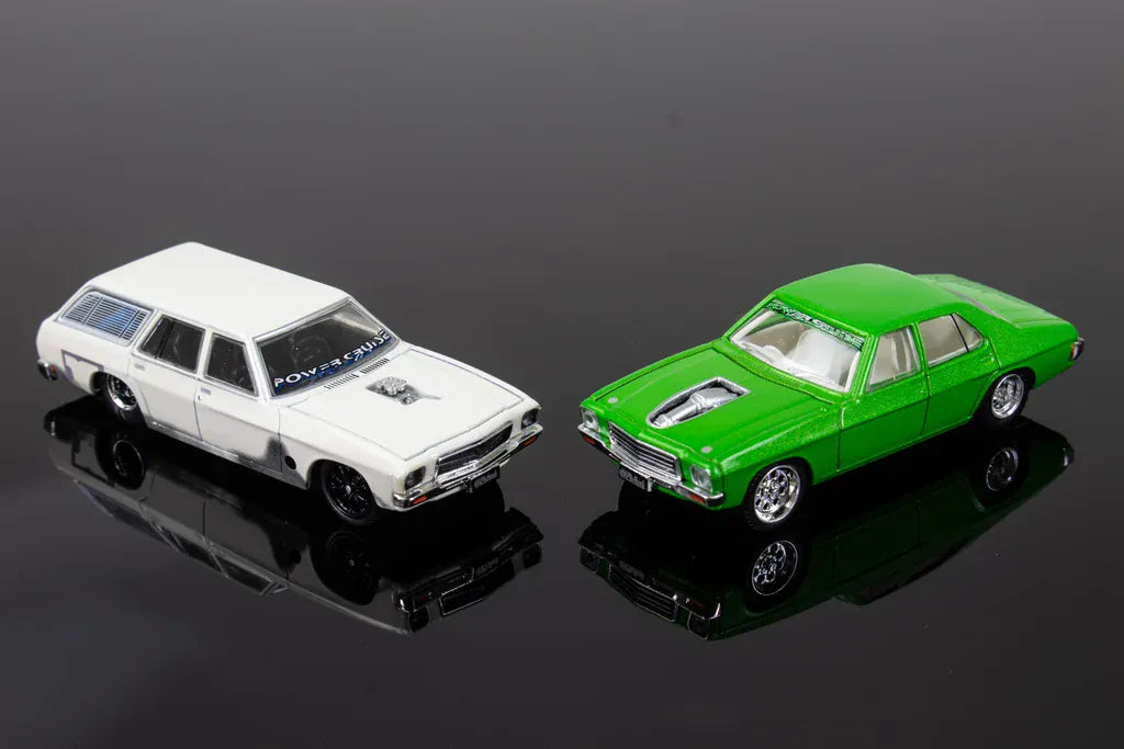 Oz Wheels 1/64 FSD Power Cruise 100 Holden HQ Twin Set