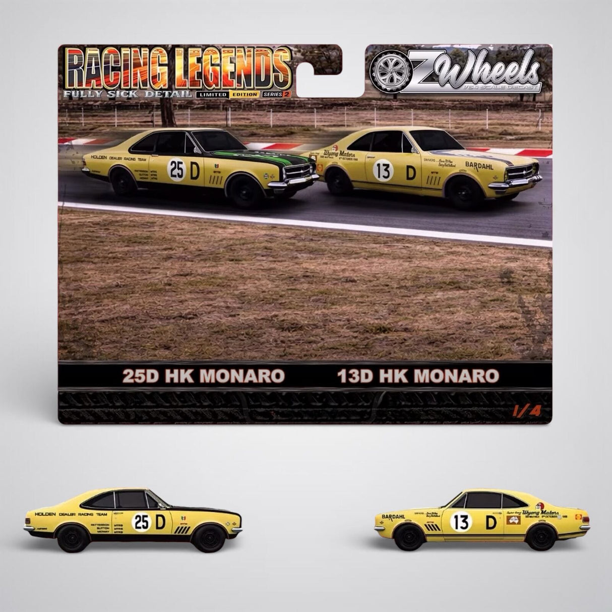 Oz Wheels 1/64 FSD R2 Twin Pack Sealed Box Set (8 Assorted Twin Packs)
