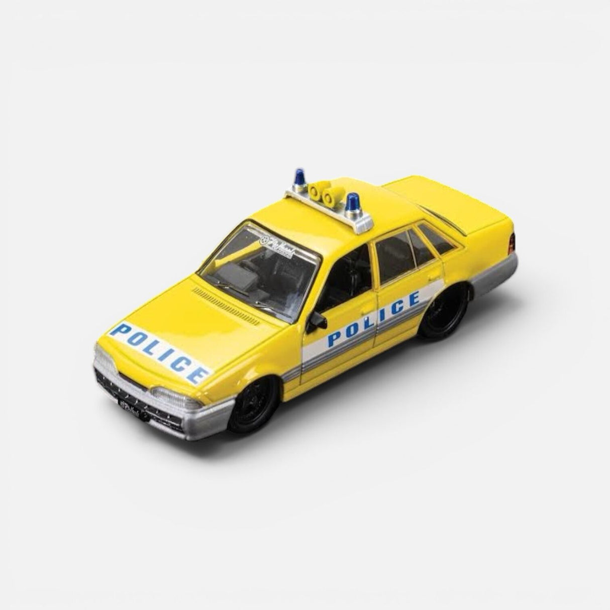 Oz Wheels 1/64 Yellow / Silver BT1 Police Holden VL