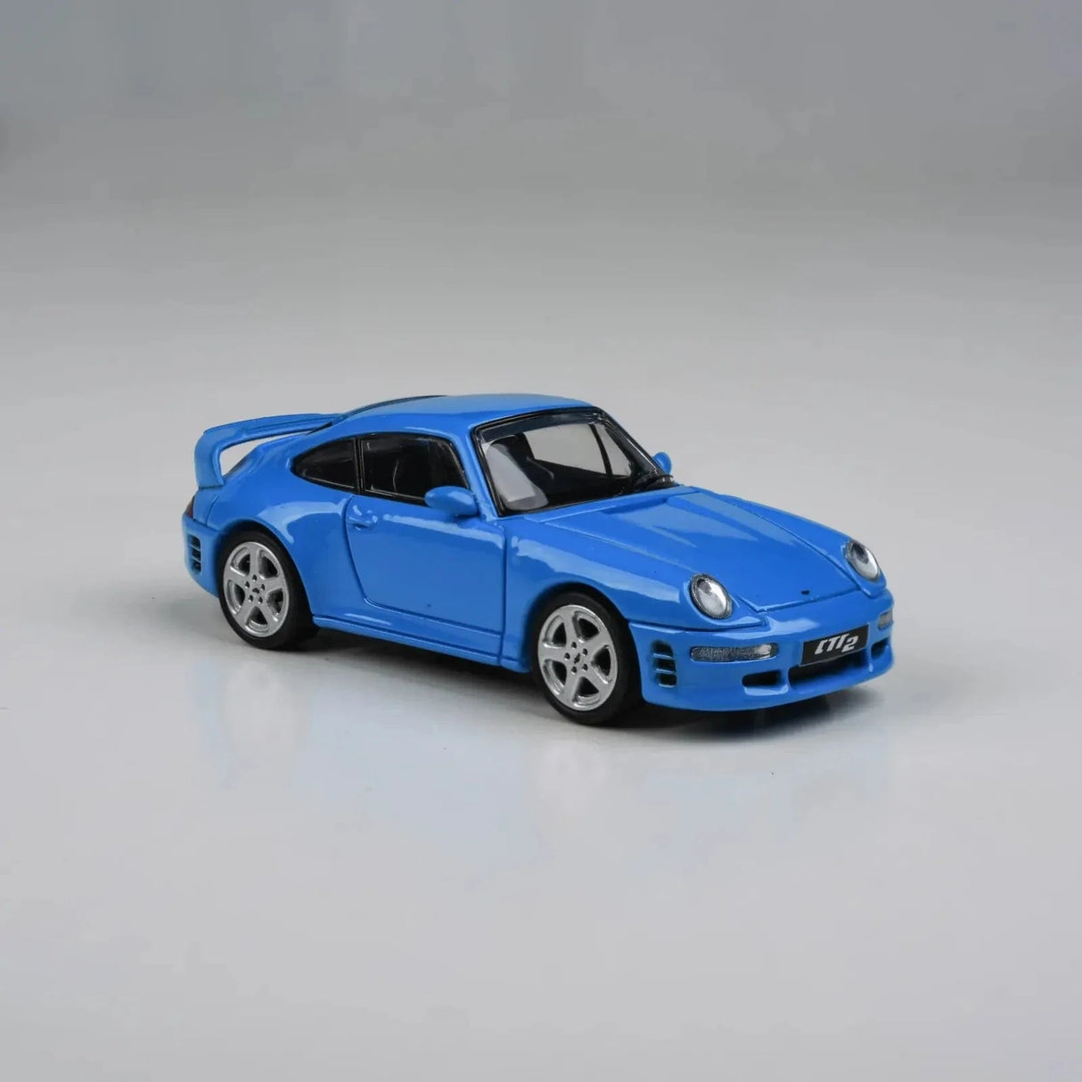 Para64 1/64 1995 RUF STR2 Mexico Blue RHD Diecast Model Car