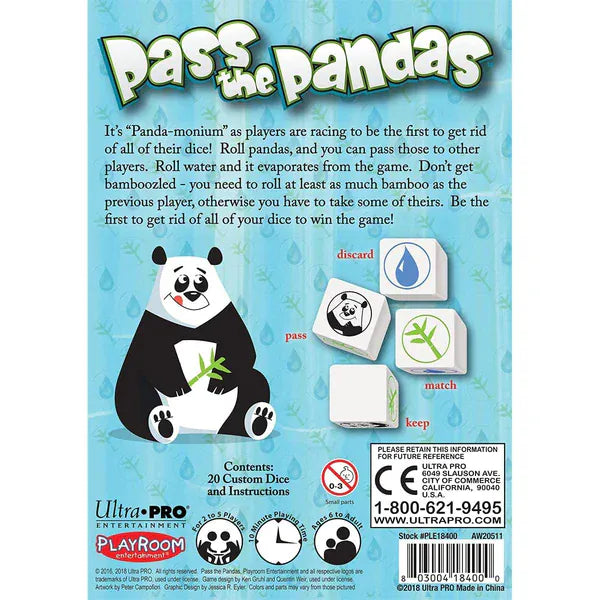 Pass the Pandas Game