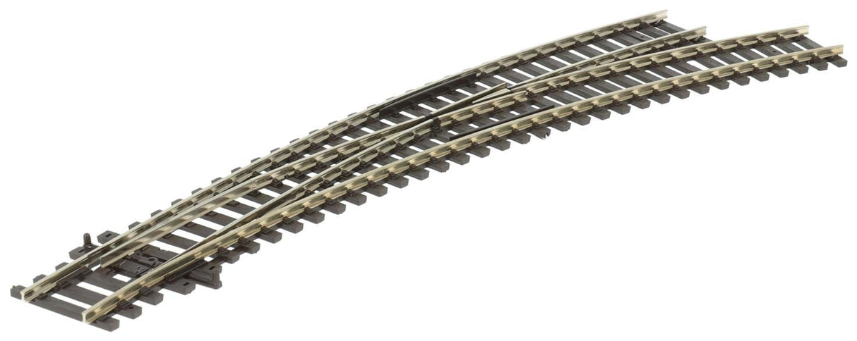 Peco SLU76 Streamline OO/HO Code 100 Curved Right Hand Turnout - Hobbytech Toys