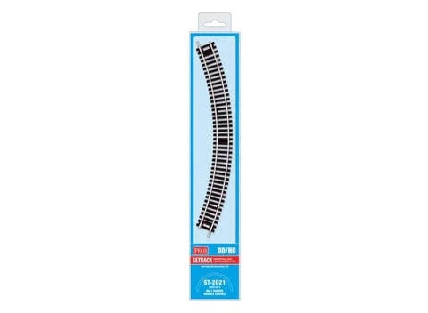 Peco ST-2021 HO/OO Code 100 1st Radius Double Curves (4pcs) - Hobbytech Toys