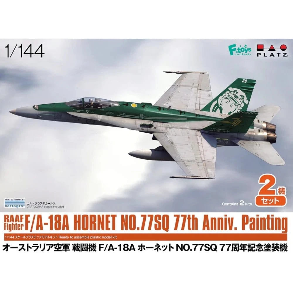 Platz 1/144 F/A - 18A Hornet RAAF 77 SQN 77th Anniversary - Hobbytech Toys