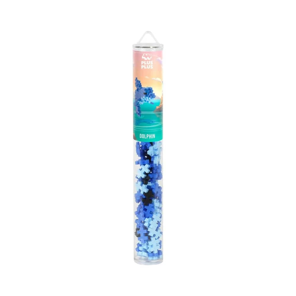 Plus-Plus - Dolphin - 100 pcs Tube**