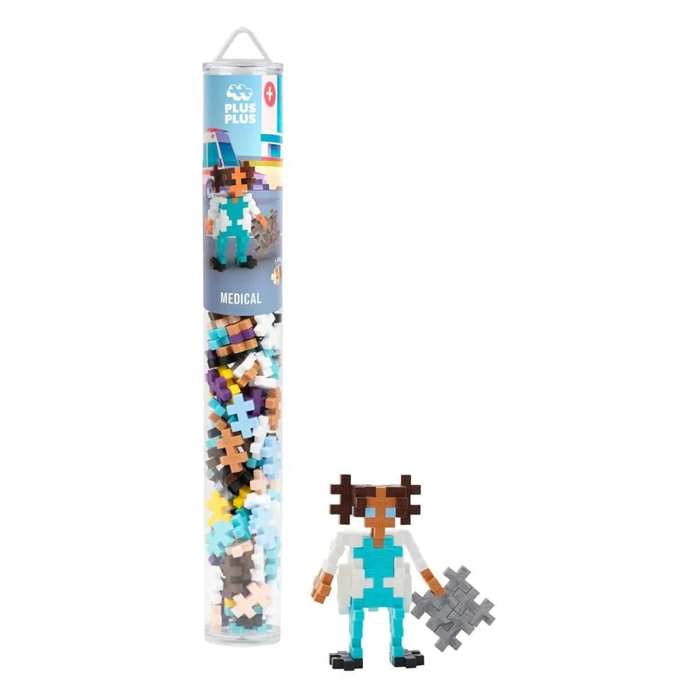 Plus - Plus - Everyday Heroes - Medical 100pc Tube - Hobbytech Toys