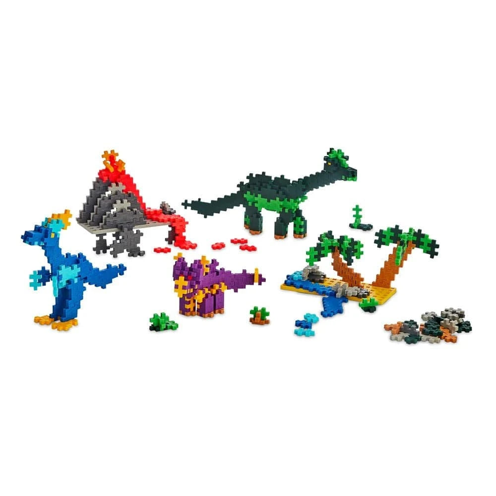 Plus Plus Learn To Build Dinosaur 500pc Set - Hobbytech Toys