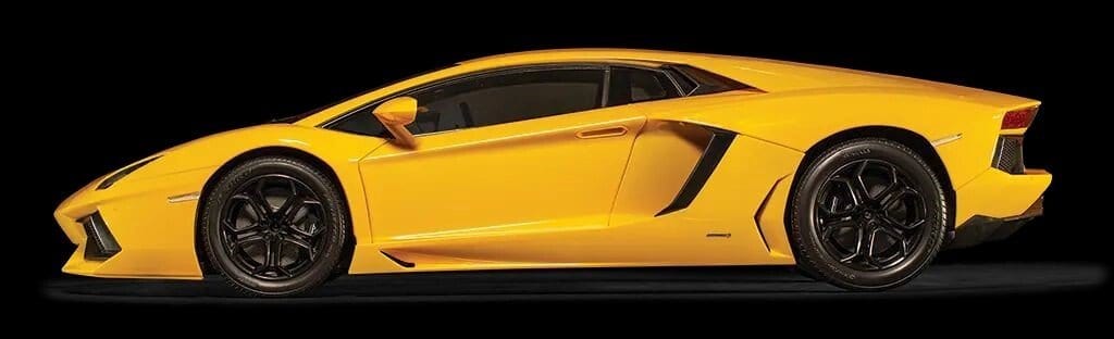 Pocher HK119 1/8 Lamborghini Aventador LP 700 - 4 Giall Orion Model Kit - Hobbytech Toys