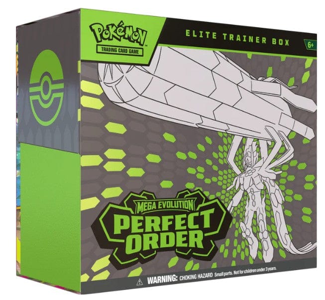 Pokemon TCG Mega Evolutions 3 Perfect Order Elite Trainer Box**