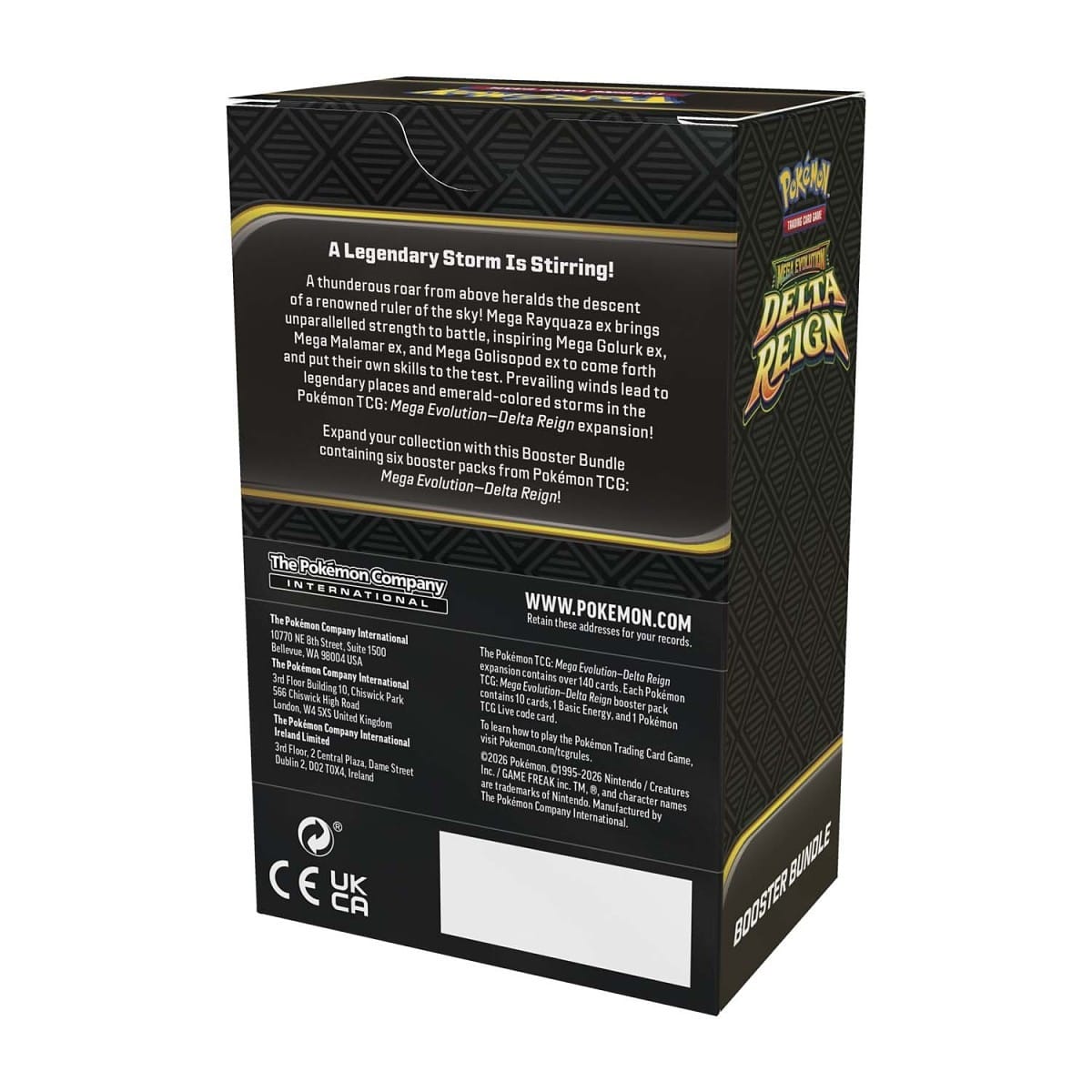 Pokemon TCG Mega Evolutions 6 Delta Reign Booster Bundle