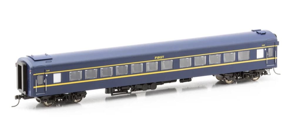 Powerline PC-502A HO VBK 1 VR Blue & Gold Z Type Carriage First