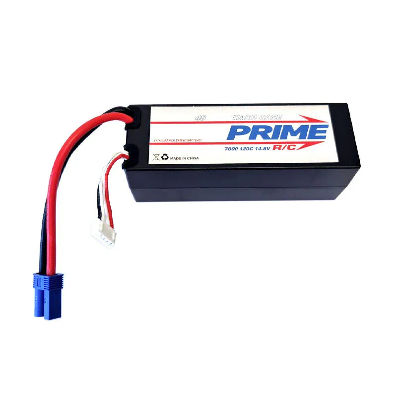 Prime RC 7000mAh 4S 14.8v 120C Hard Case LiPo Battery - EC5