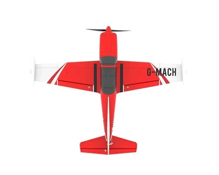 Prime RC Mini SF260 RC Plane RTF Mode 2, Red/White - Hobbytech Toys