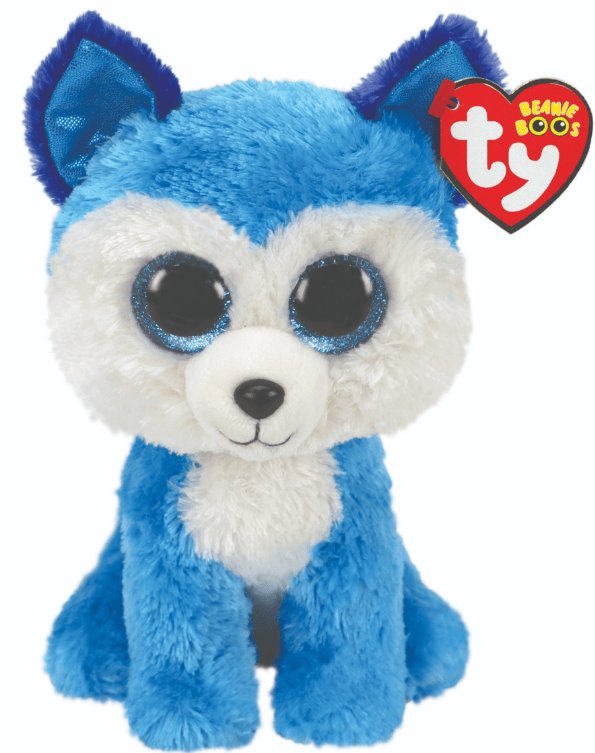PRINCE - Blue Husky Reg Beanie Boo