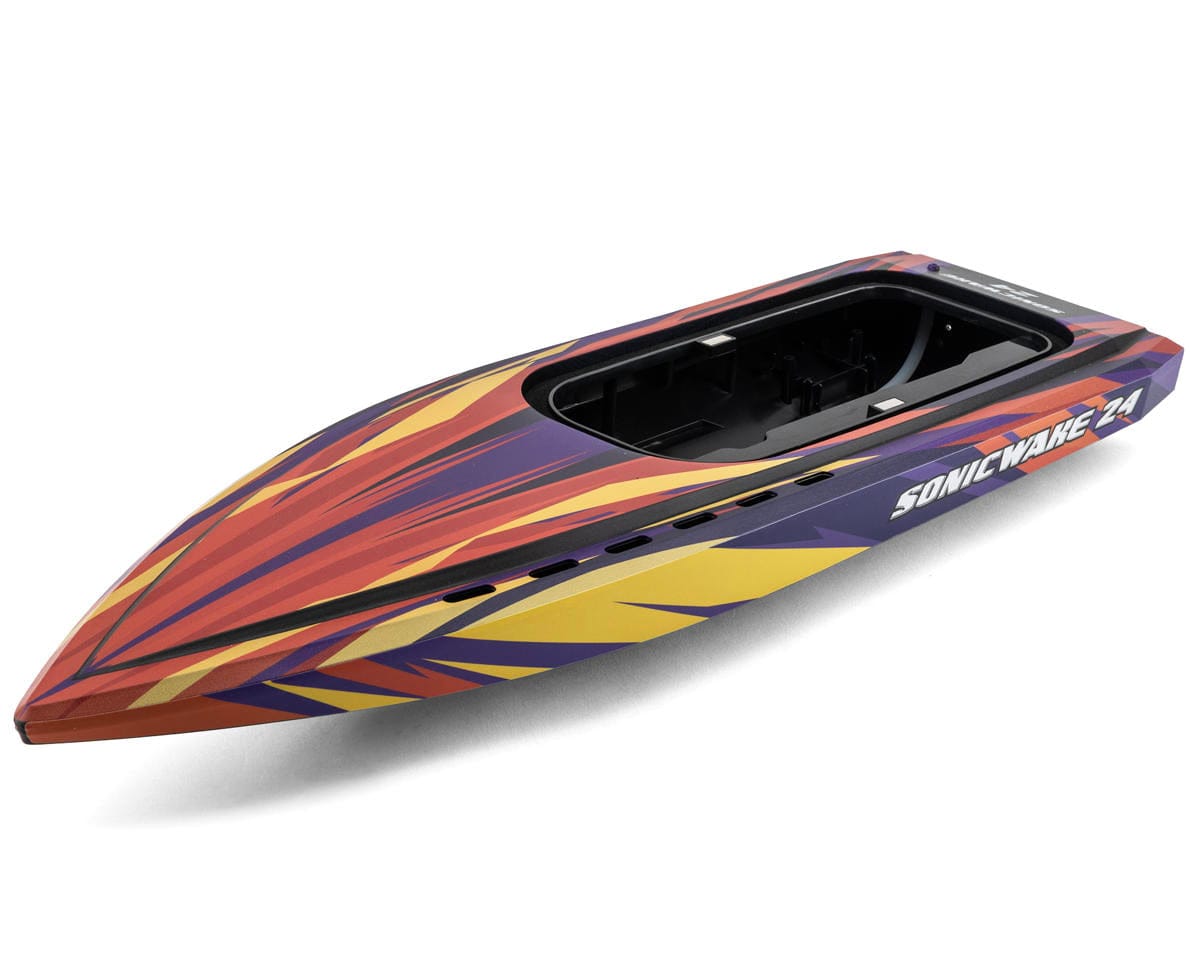 Pro Boat PRB-3094 Red and Black Hull for Sonicwake 24