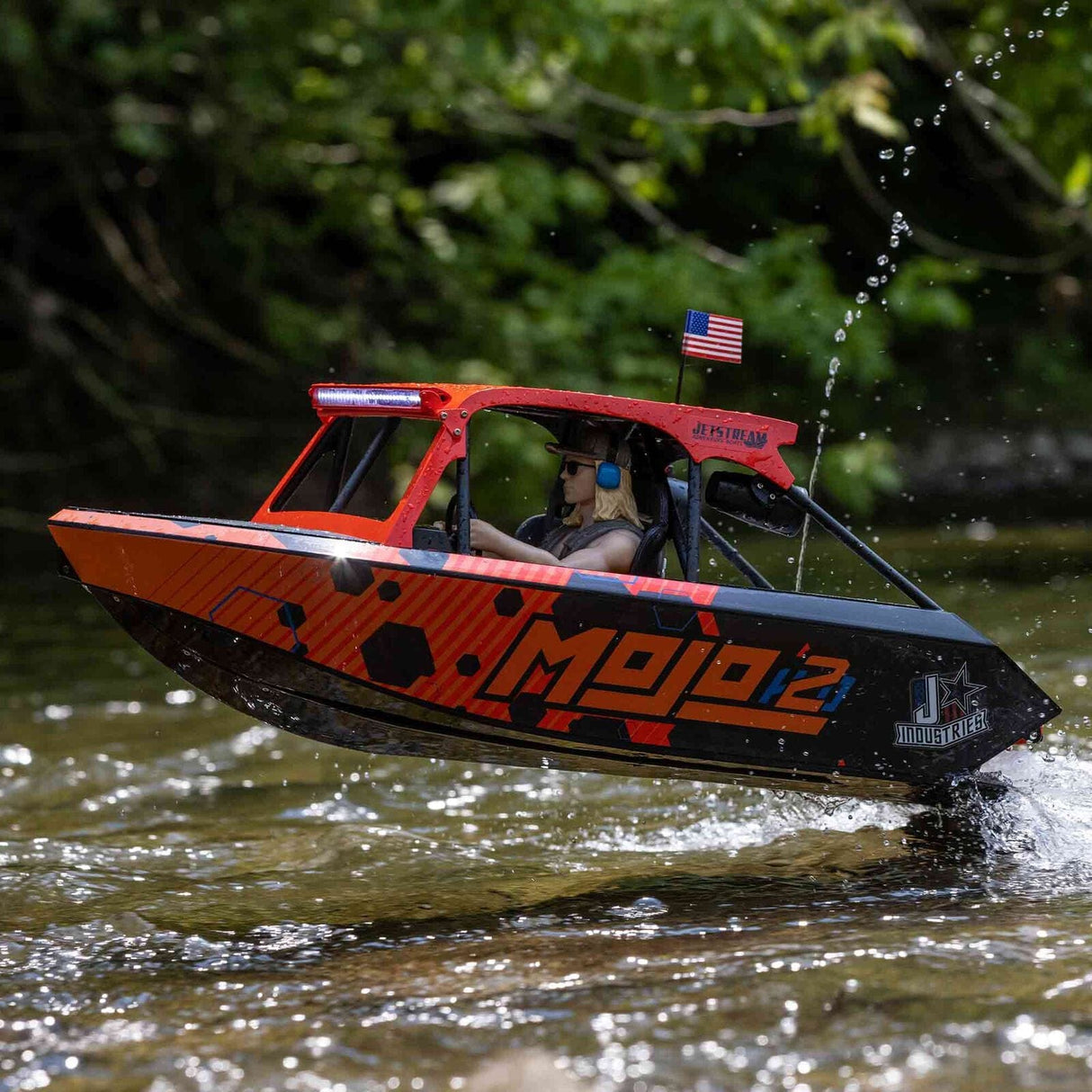 ProBoat 1/6 Jetstream Brushless 24inch Jet Boat RTR, Mojo 2 Scheme - Hobbytech Toys