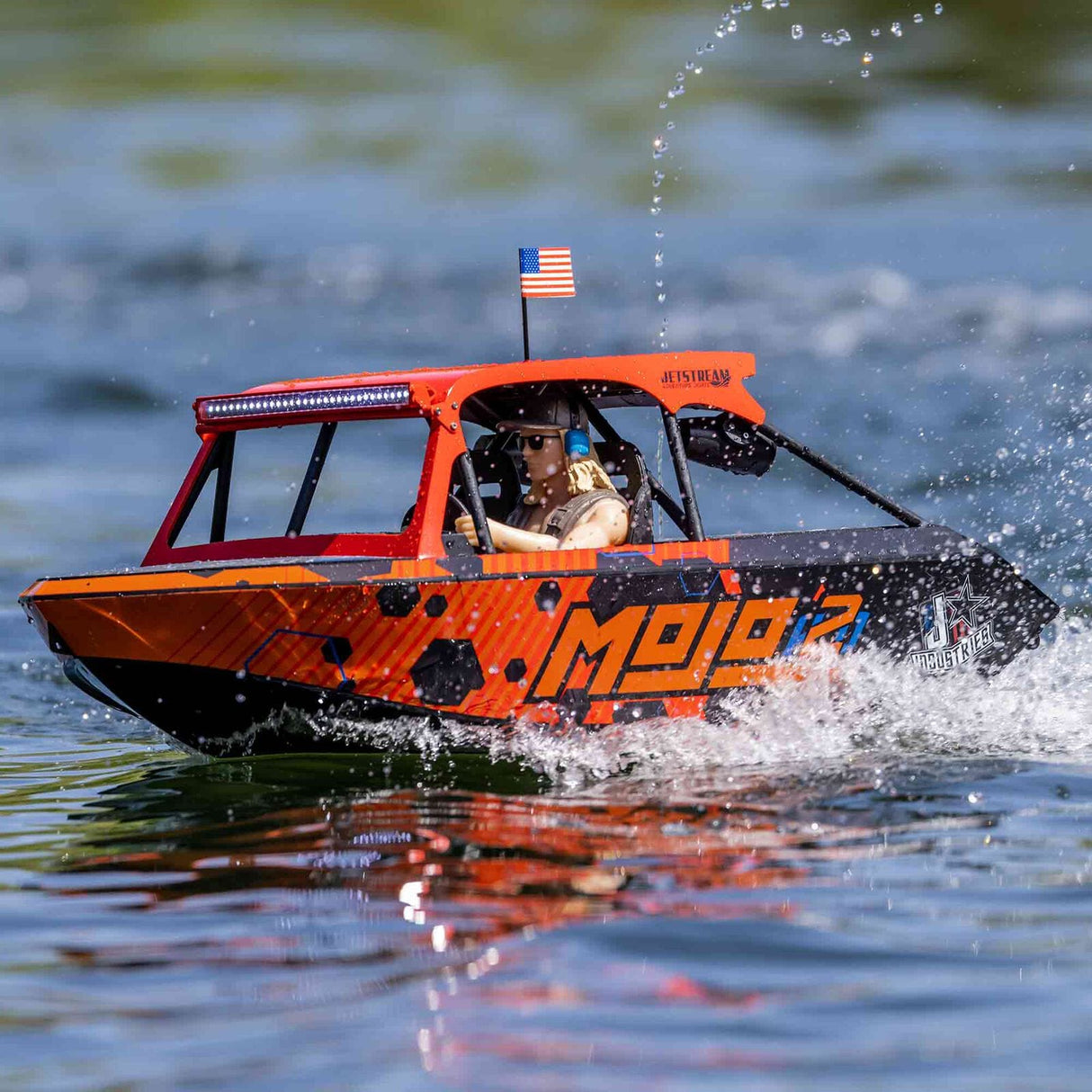 ProBoat 1/6 Jetstream Brushless 24inch Jet Boat RTR, Mojo 2 Scheme - Hobbytech Toys