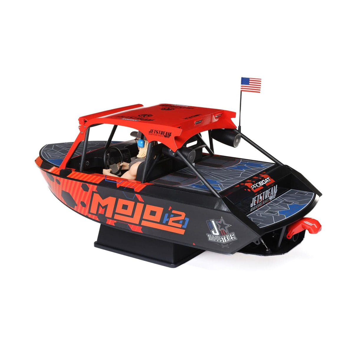 ProBoat 1/6 Jetstream Brushless 24inch Jet Boat RTR, Mojo 2 Scheme - Hobbytech Toys