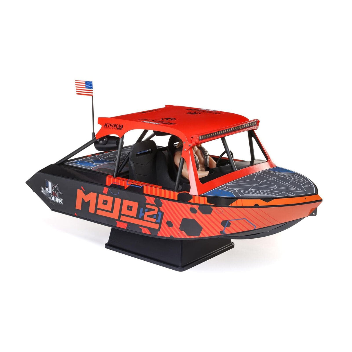 ProBoat 1/6 Jetstream Brushless 24inch Jet Boat RTR, Mojo 2 Scheme - Hobbytech Toys