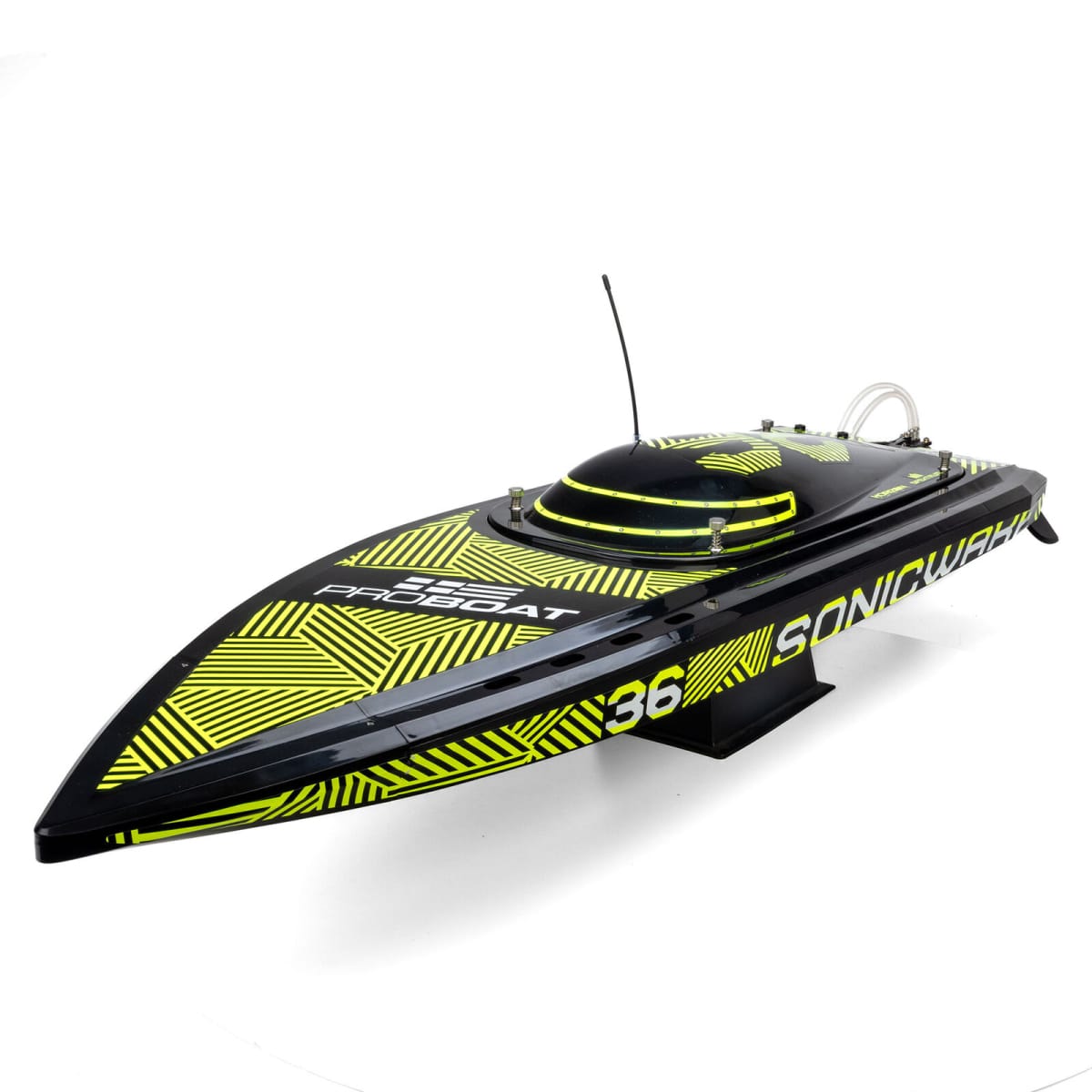 Pro Boat Sonicwake 36 V3 black self-righting 8S brushless RC boat PRB-2171T1