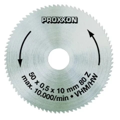 PROXXON 28011 Solid Carbide Circular Saw Blade - For Bench Circular Saw (KS-230) (1pc) - Hobbytech Toys