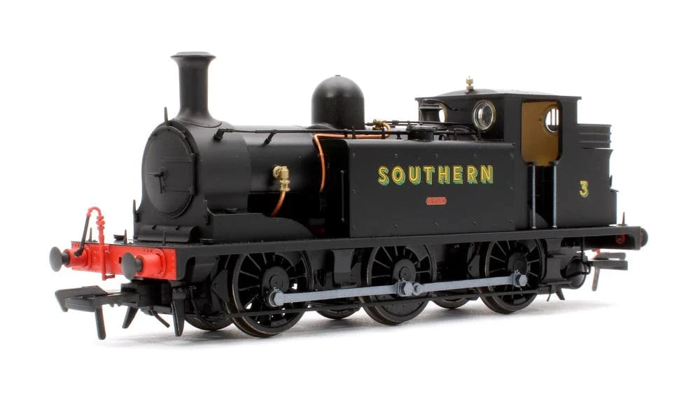 Rapido OO Scale E1 0-6-0 Tank No.3 Ryde Southern Black Sunshine IOW Condition - DCC Ready