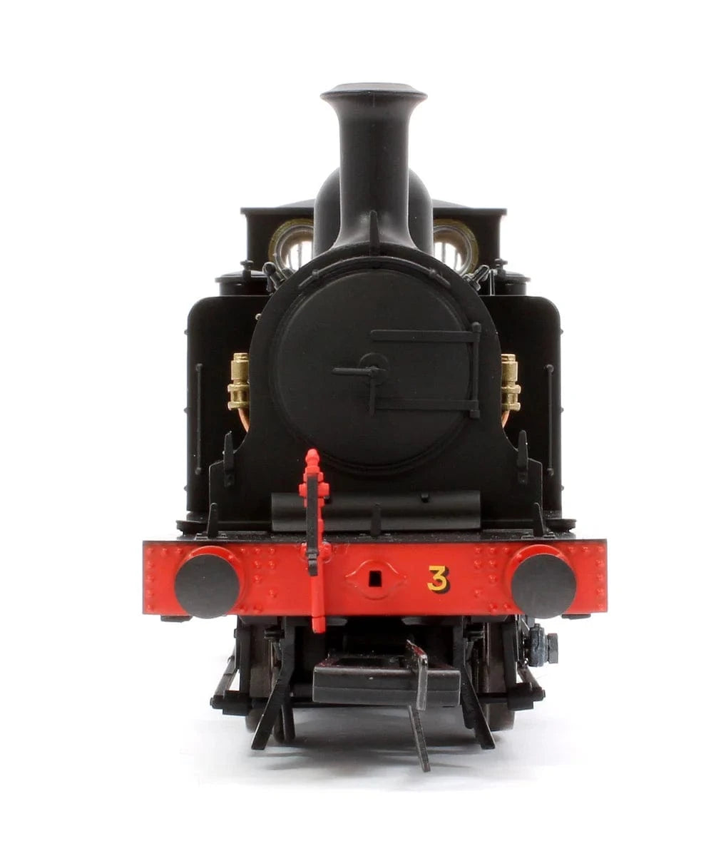 Rapido OO Scale E1 0-6-0 Tank No.3 Ryde, Southern Black Sunshine IOW Condition - DCC Sound Fitted