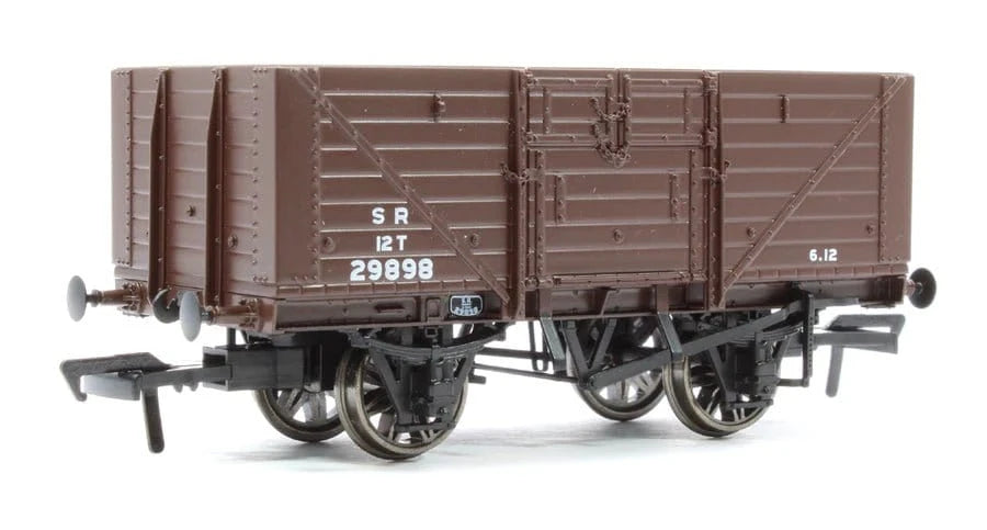 Rapido UK 940010 Southern Railway 8 Plank Open Wagon D1379 SR Brown - Hobbytech Toys