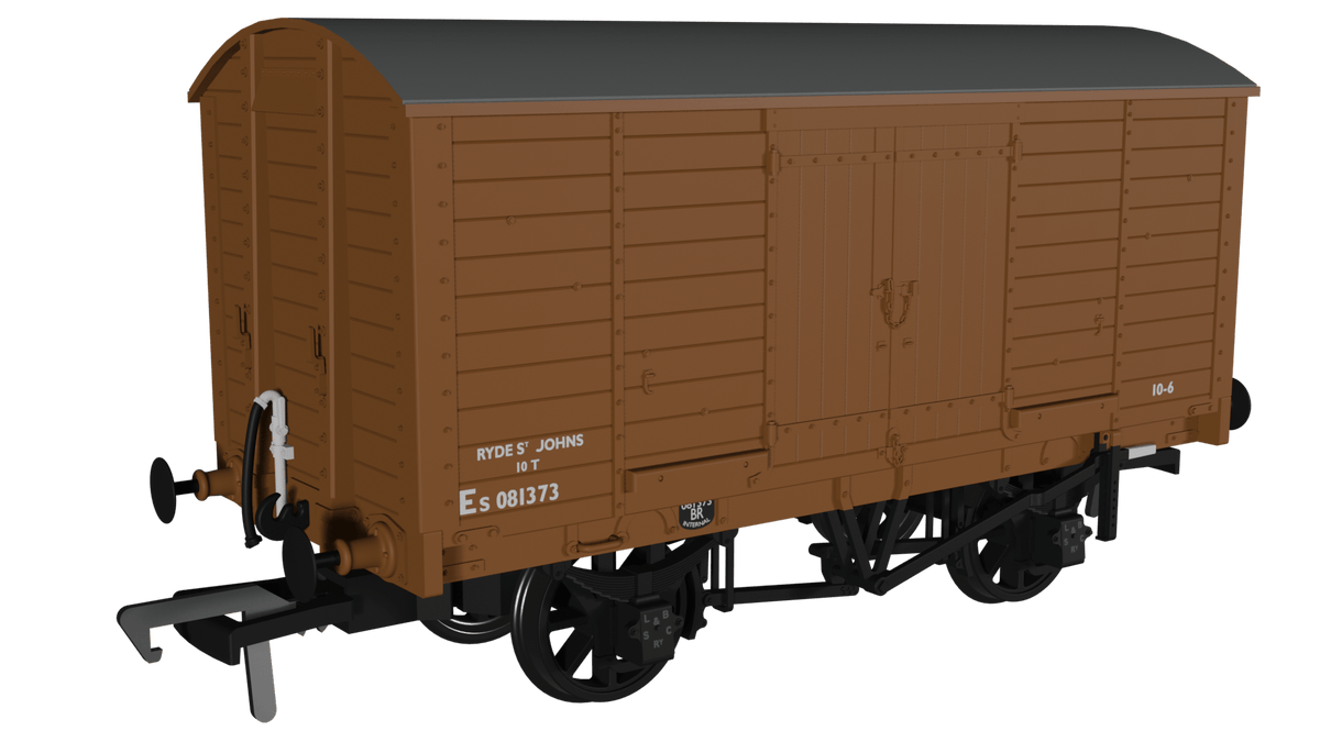 Rapido 979017 LB&SCR Diagram 8 van BR Departmental No.ES081373