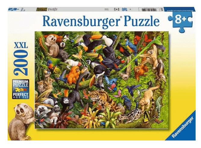 Ravensburger 13351 - 2 Marvelous Menagerie 200pc Puzzle - Hobbytech Toys
