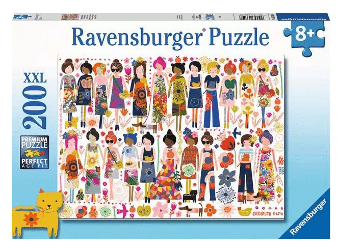 Ravensburger 13359 - 8 Flowers And Friends 200pc Puzzle - Hobbytech Toys
