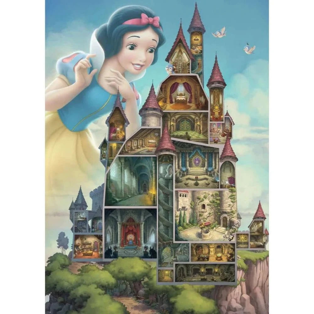 Ravensburger 17329 - 7 Disney Castles: Snow White 1000pc Puzzle - Hobbytech Toys