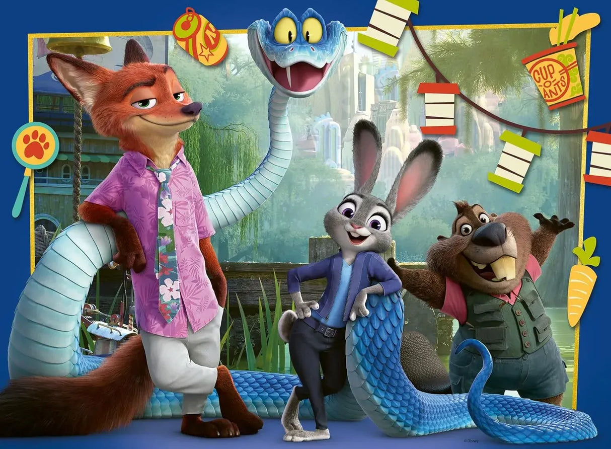 Ravensburger Back in Zootopia US 100pc Puzzle